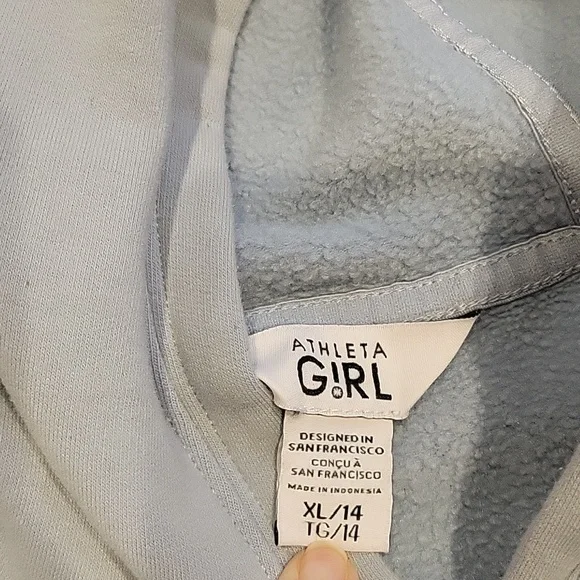 Athleta Girl Oversized Hooded Sweatshirt - Picture 4 of 6